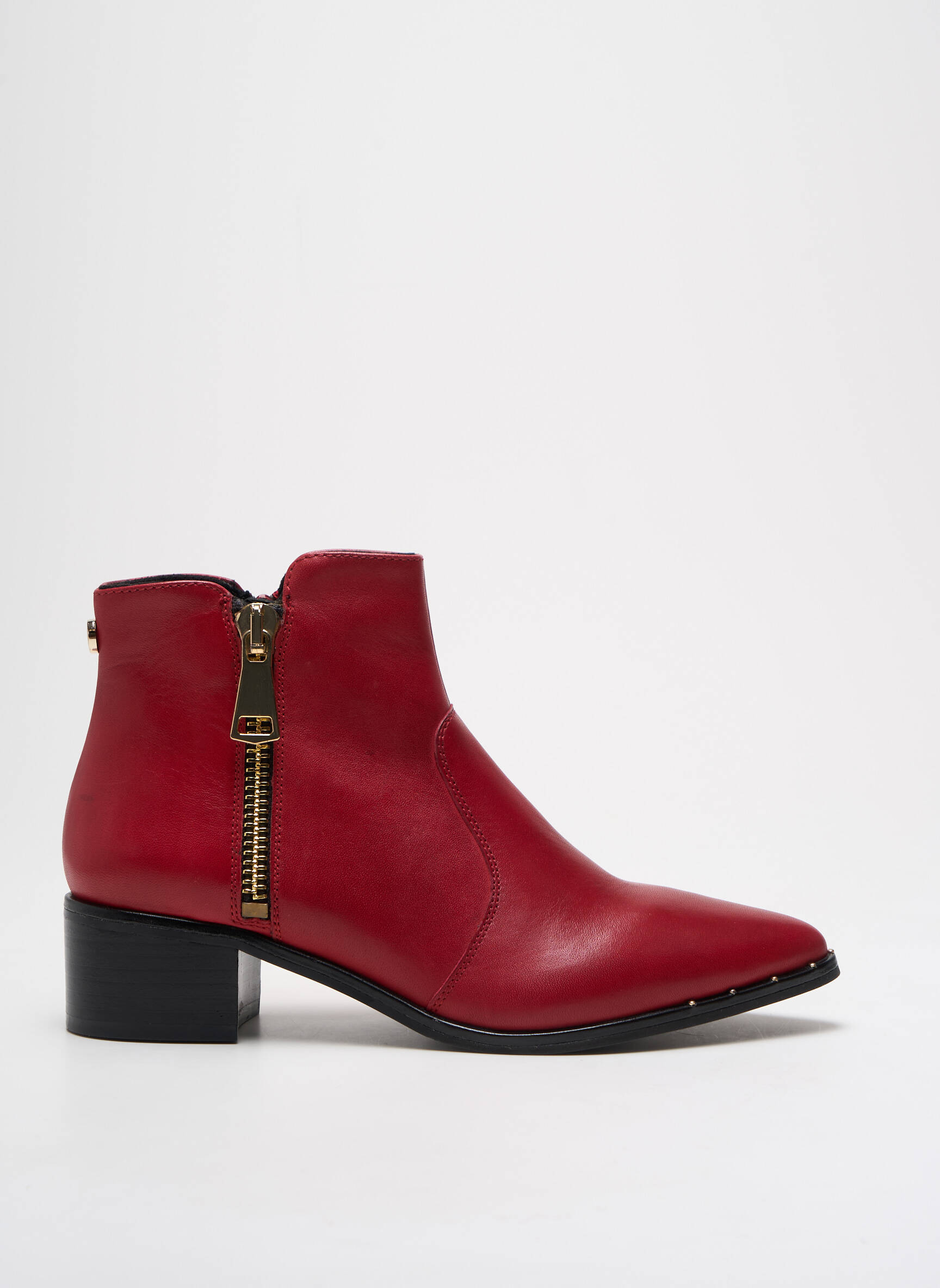 Batai/botai lygus medžiaga kulnas nuo 4 iki 6 cm raudona STEVE MADDEN moteris