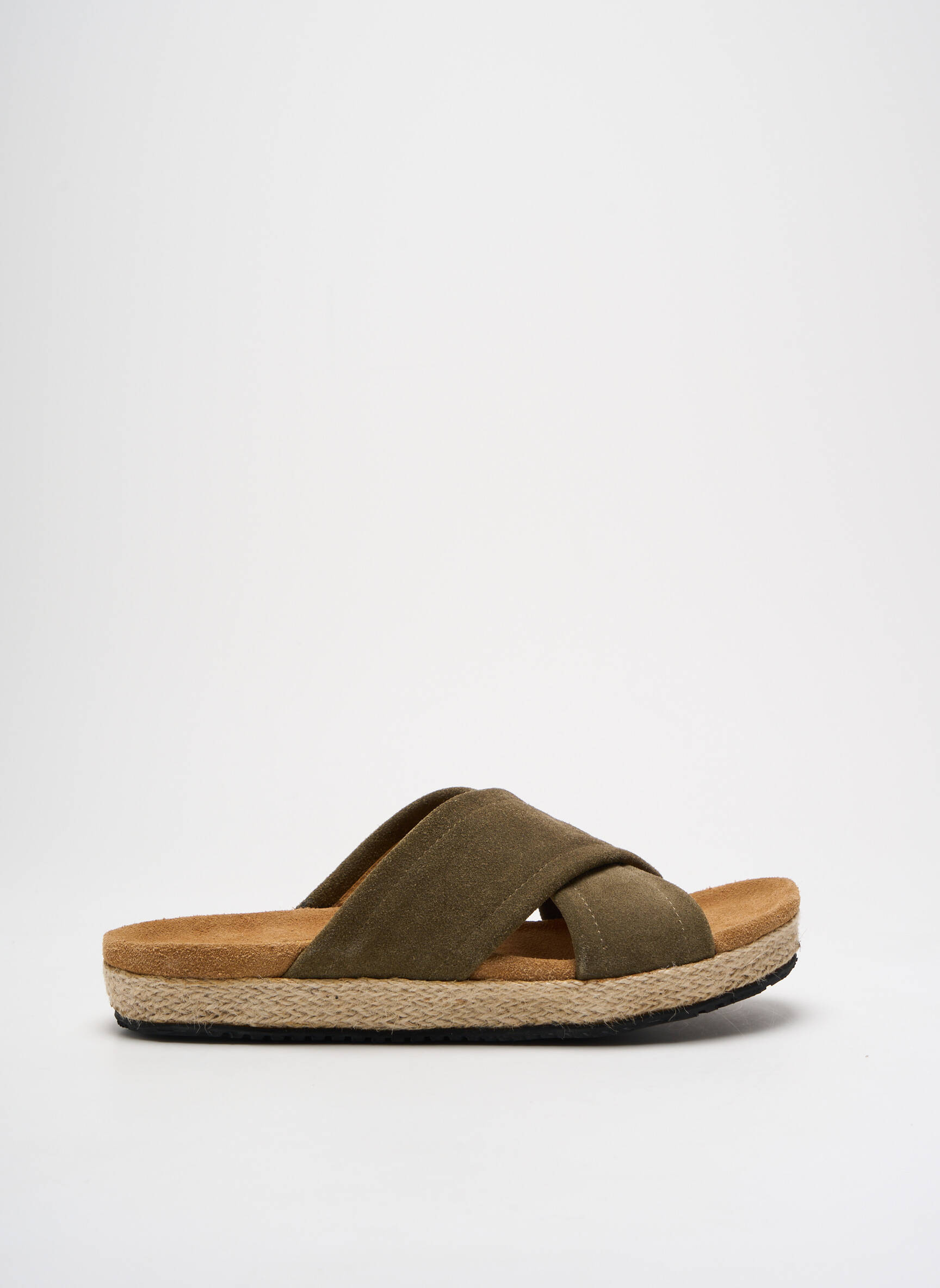Mule/sabotai pado pėdos arkos plokščias kulnas iki 3 cm žalias SCHMOOVE moteris