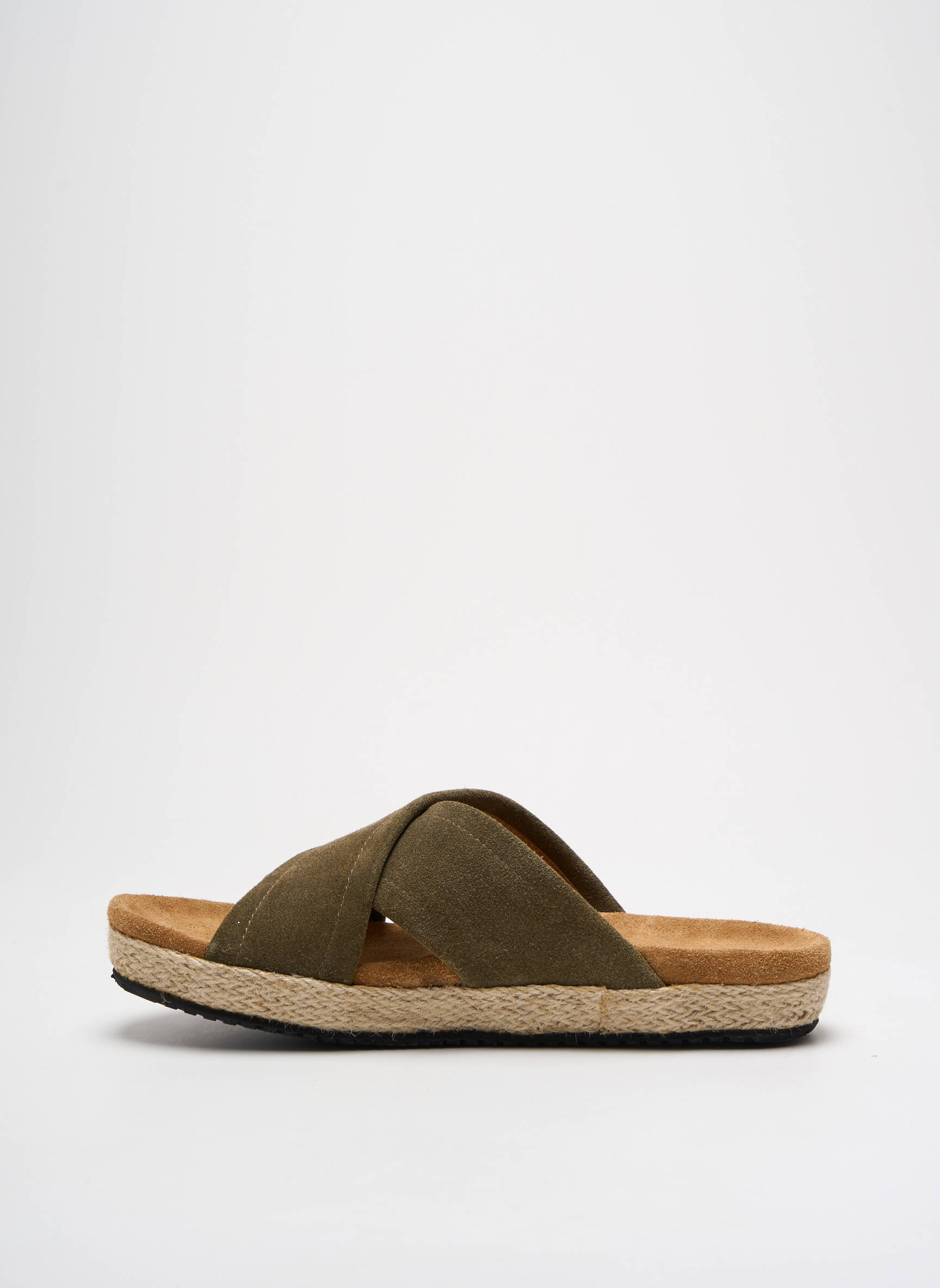 Mule/sabotai pado pėdos arkos plokščias kulnas iki 3 cm žalias SCHMOOVE moteris