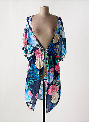 Kimono striukė col v mėlyna MILONGA moteris