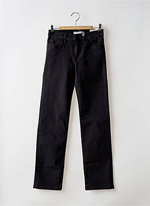 Lieknos džinsai brutinis audimas normala dydis juodas CUP OF JOE DENIM moteris
