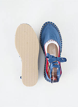 Espadrilės šnervių uždarymas plokščias kulnas iki 3 cm mėlyna HAVAIANAS moteris