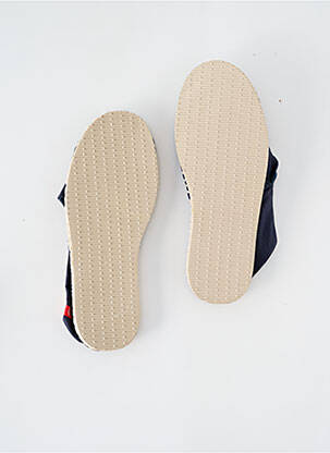 Espadrilės apvalus mygtukas plokščias kulnas iki 3 cm mėlyna HAVAIANAS moteris