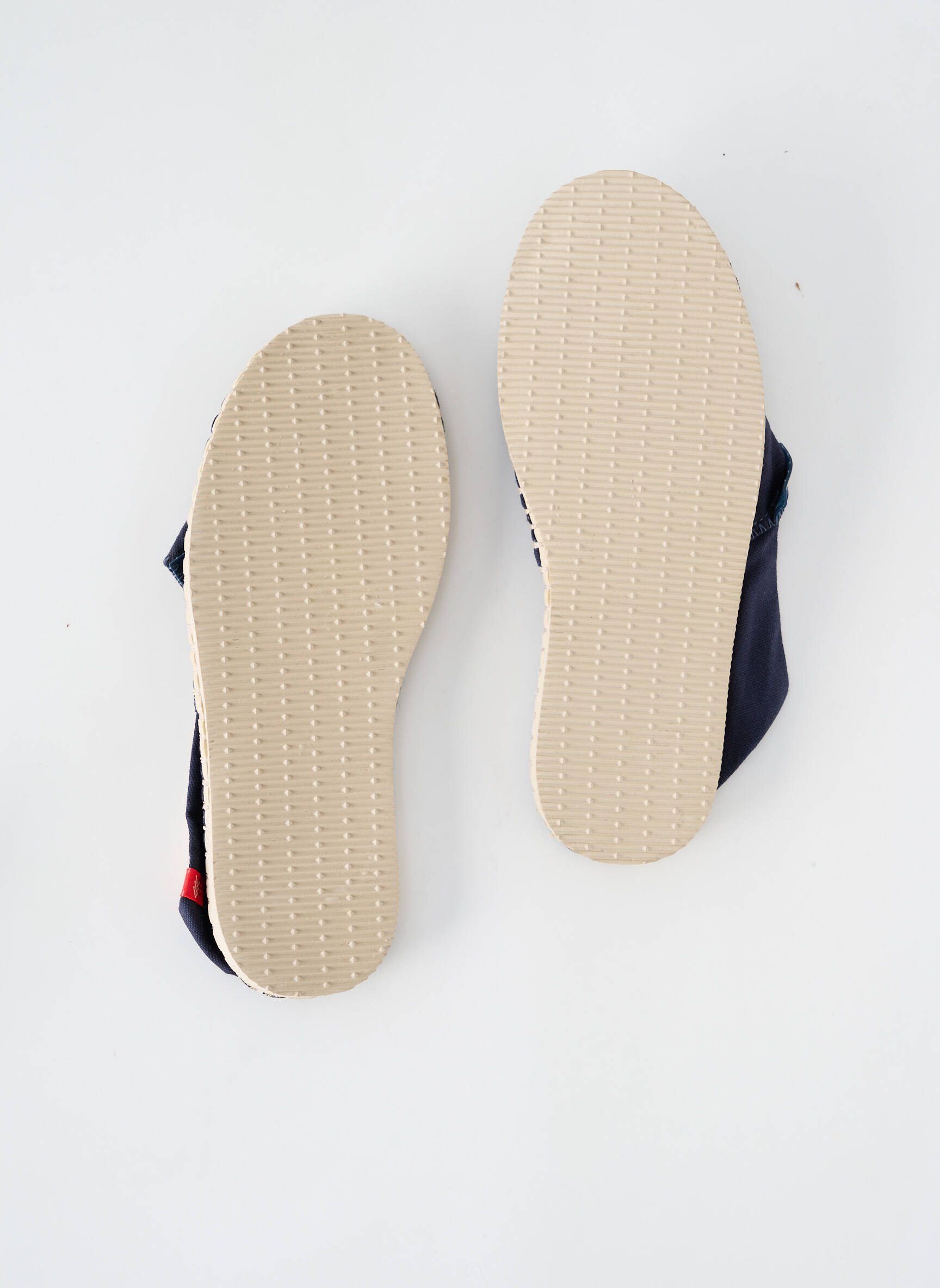 Espadrilės apvalus mygtukas plokščias kulnas iki 3 cm mėlyna HAVAIANAS moteris