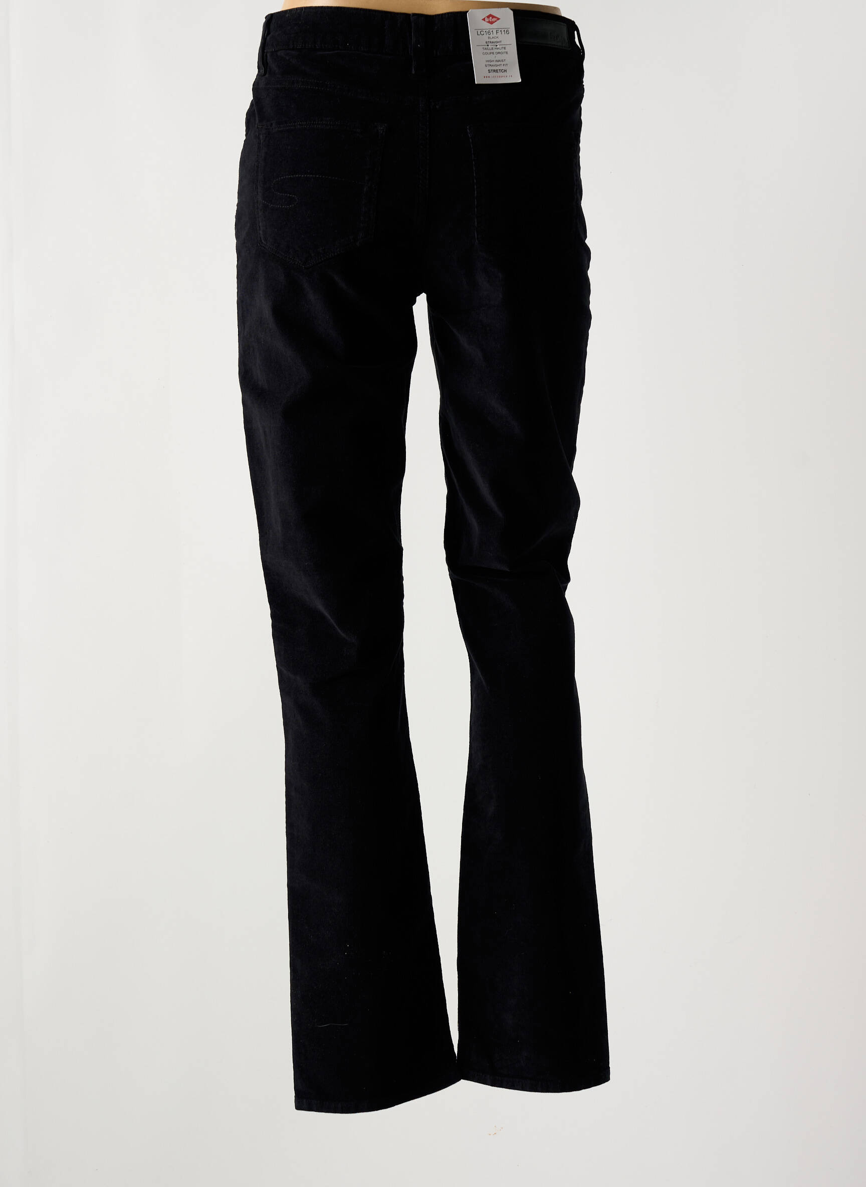 Lieknos kelnės kišenės juodas LEE COOPER moteris