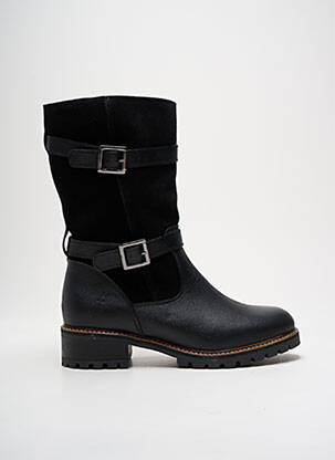 Batai satino audinys kulnas nuo 4 iki 6 cm juodas HOOPER SHOES moteris