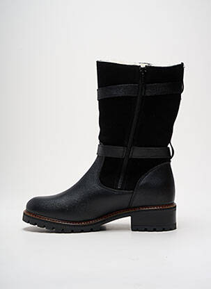 Batai satino audinys kulnas nuo 4 iki 6 cm juodas HOOPER SHOES moteris