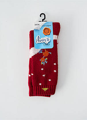 Kojinės fantazijos raštas raudona PERRIN vaikas
