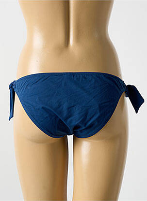 Maudymosi kelnaitės užsegimas su raišteliais bikini mėlyna CYELL moteris