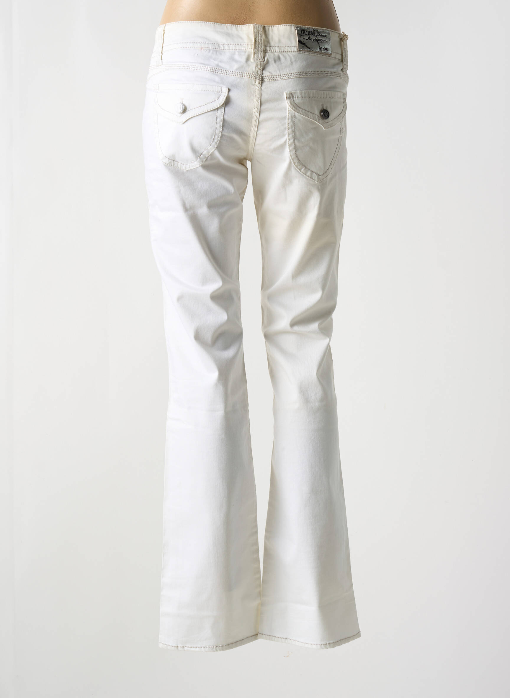 Bootcut džinsai brutinis audimas maža dydžio bežinis GUESS moteris