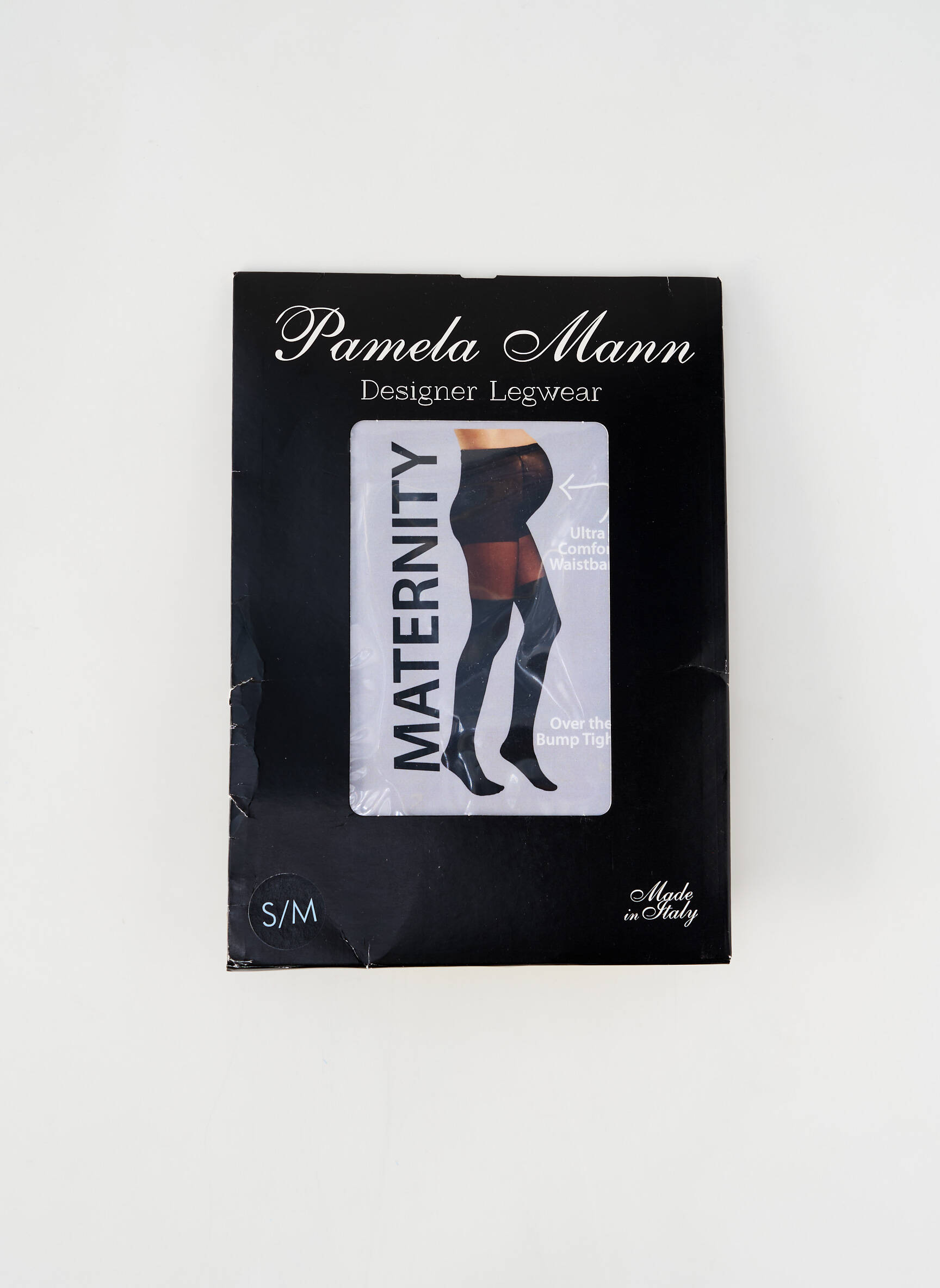 Nėštumo apatinis trikotažas tamprumas juodas PAMELA MANN moteris