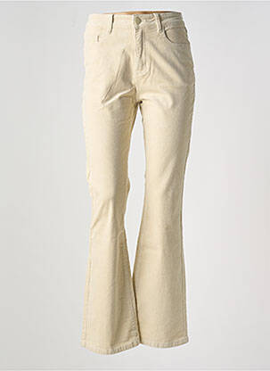 Platus džinsas tamprumas aukšta talija bežinis ORAIJE moteris