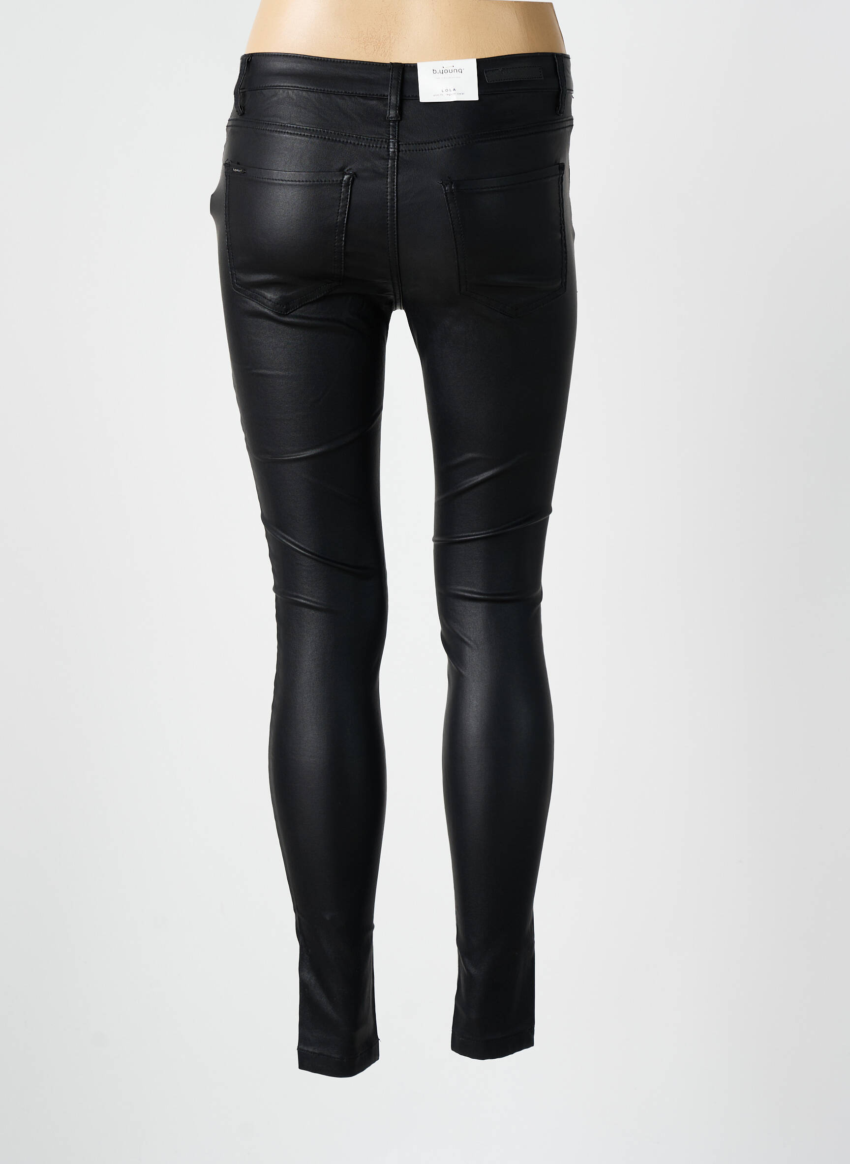 Jegging dengtas audinys normala dydis juodas B.YOUNG moteris