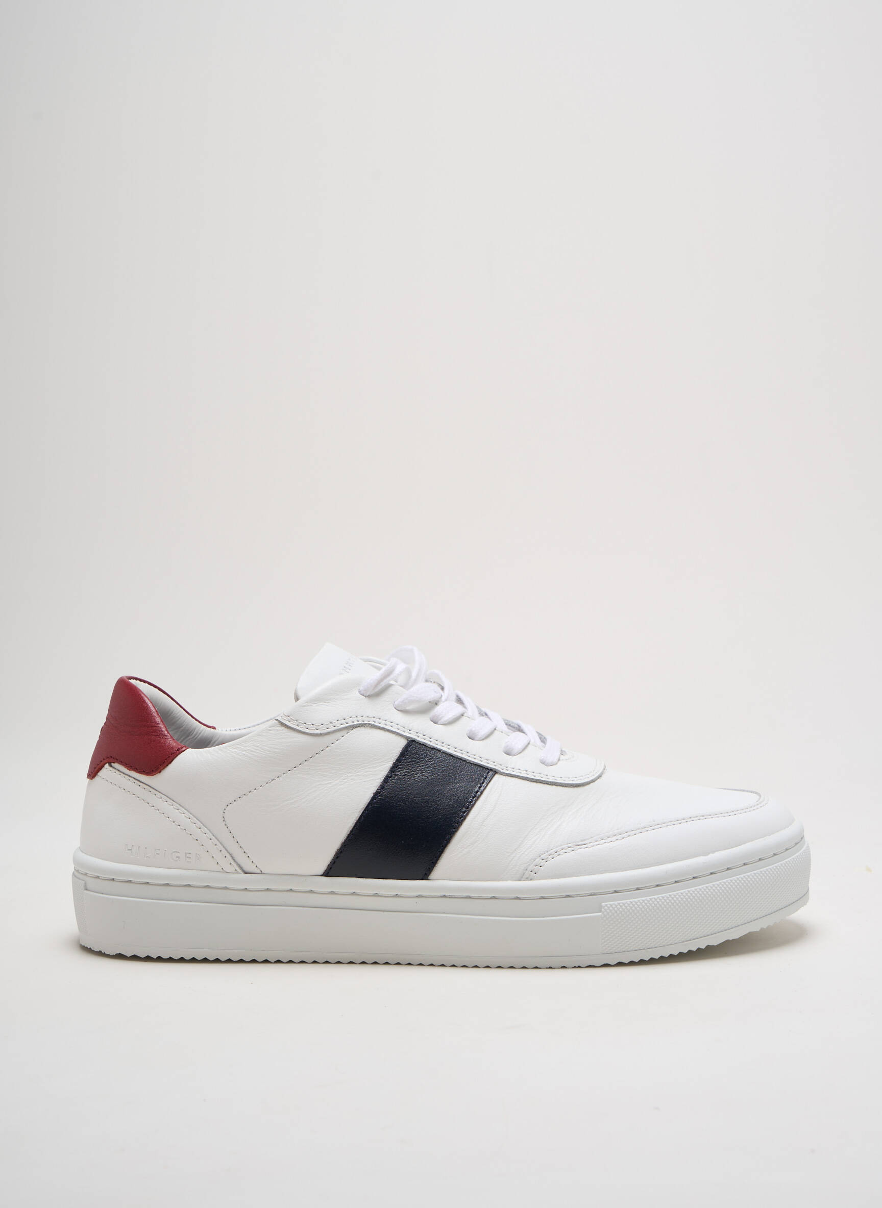 Bėgimo bateliai lygus medžiaga apvalus mygtukas baltas TOMMY HILFIGER vyras