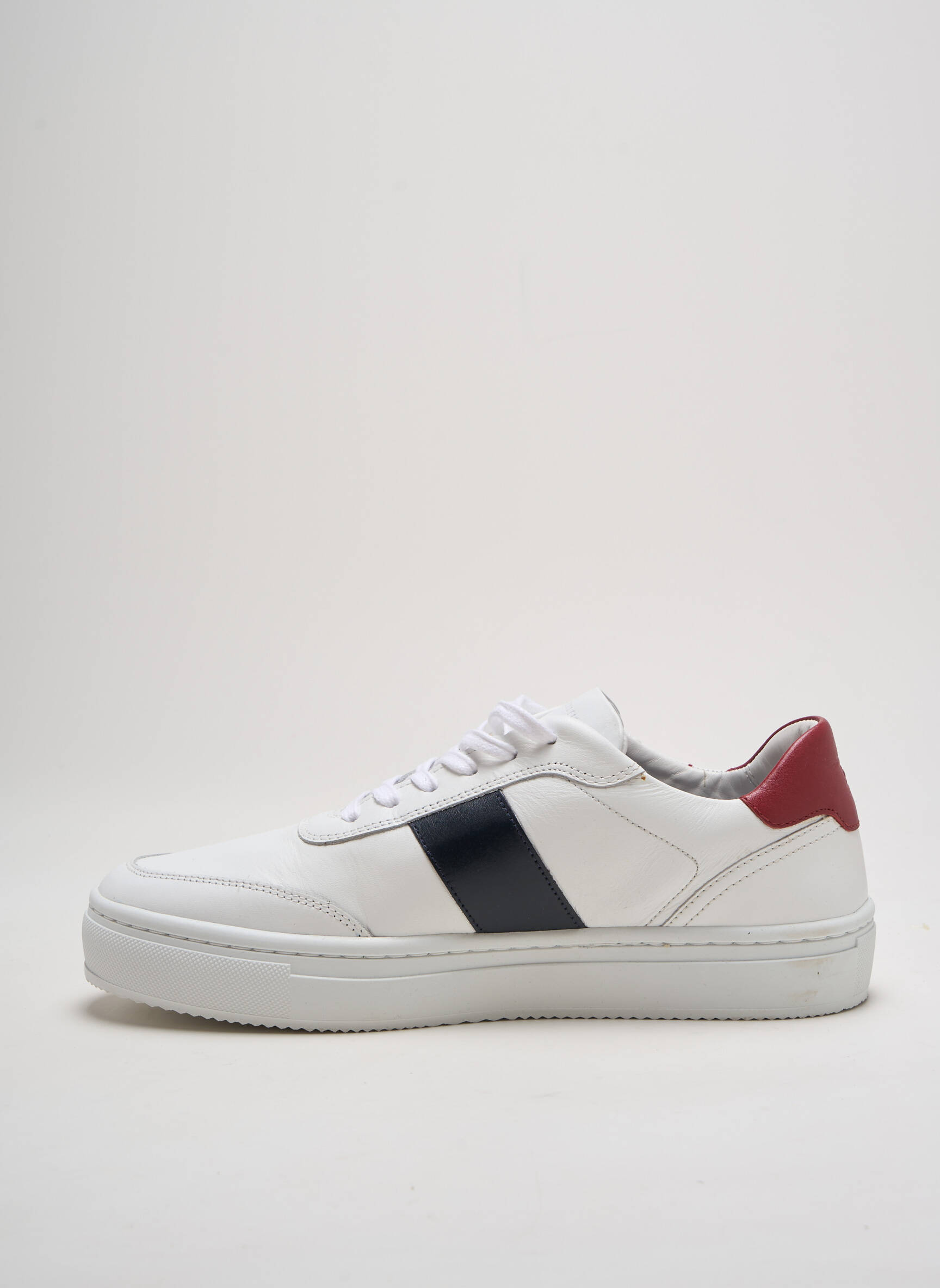 Bėgimo bateliai lygus medžiaga apvalus mygtukas baltas TOMMY HILFIGER vyras