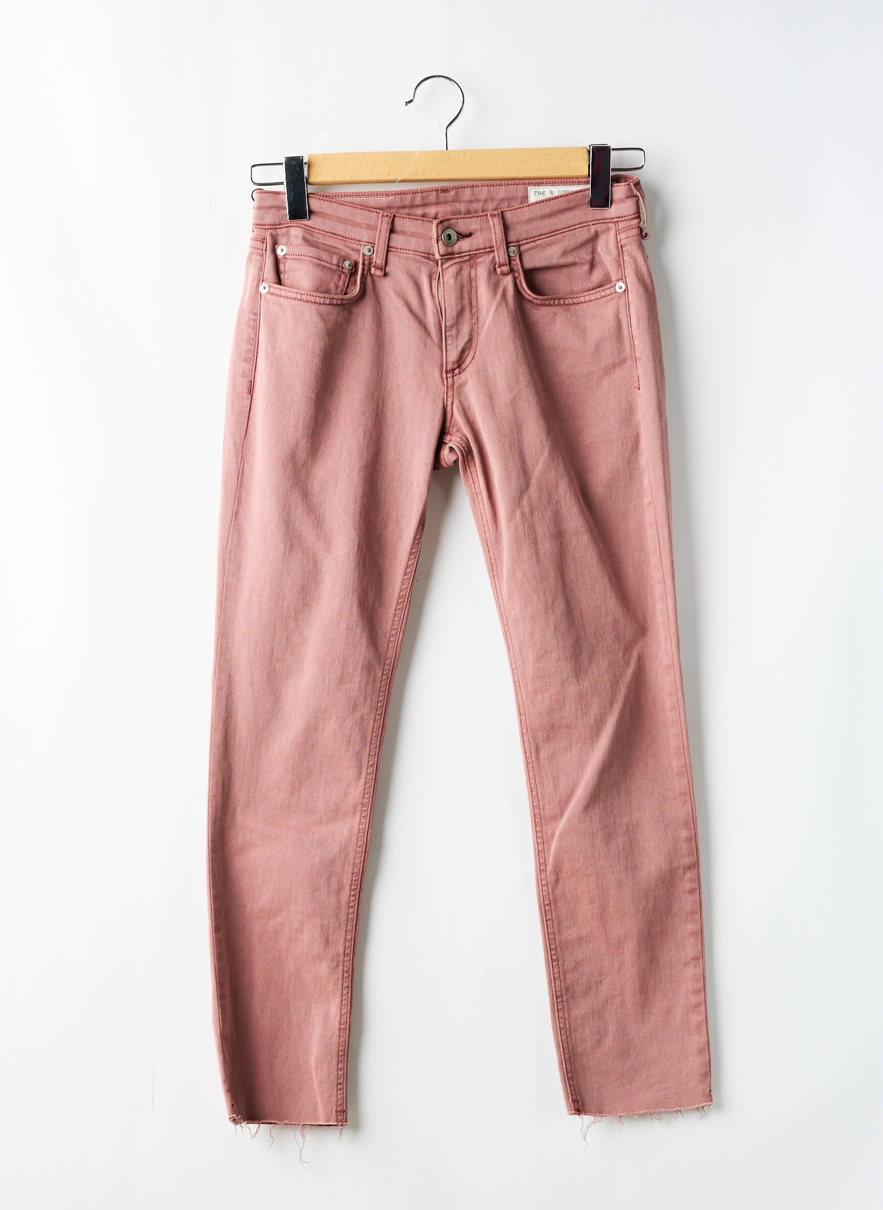Lieknos kelnės kišenės rožinė RAG & BONE moteris
