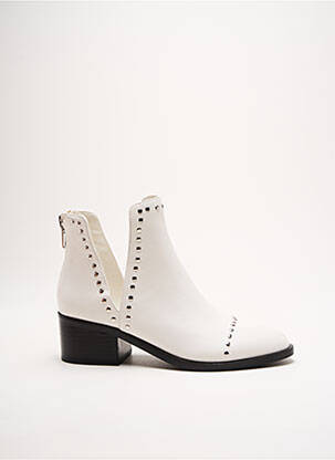 Batai/botai lygus audinys kulnas nuo 4 iki 6 cm baltas STEVE MADDEN moteris