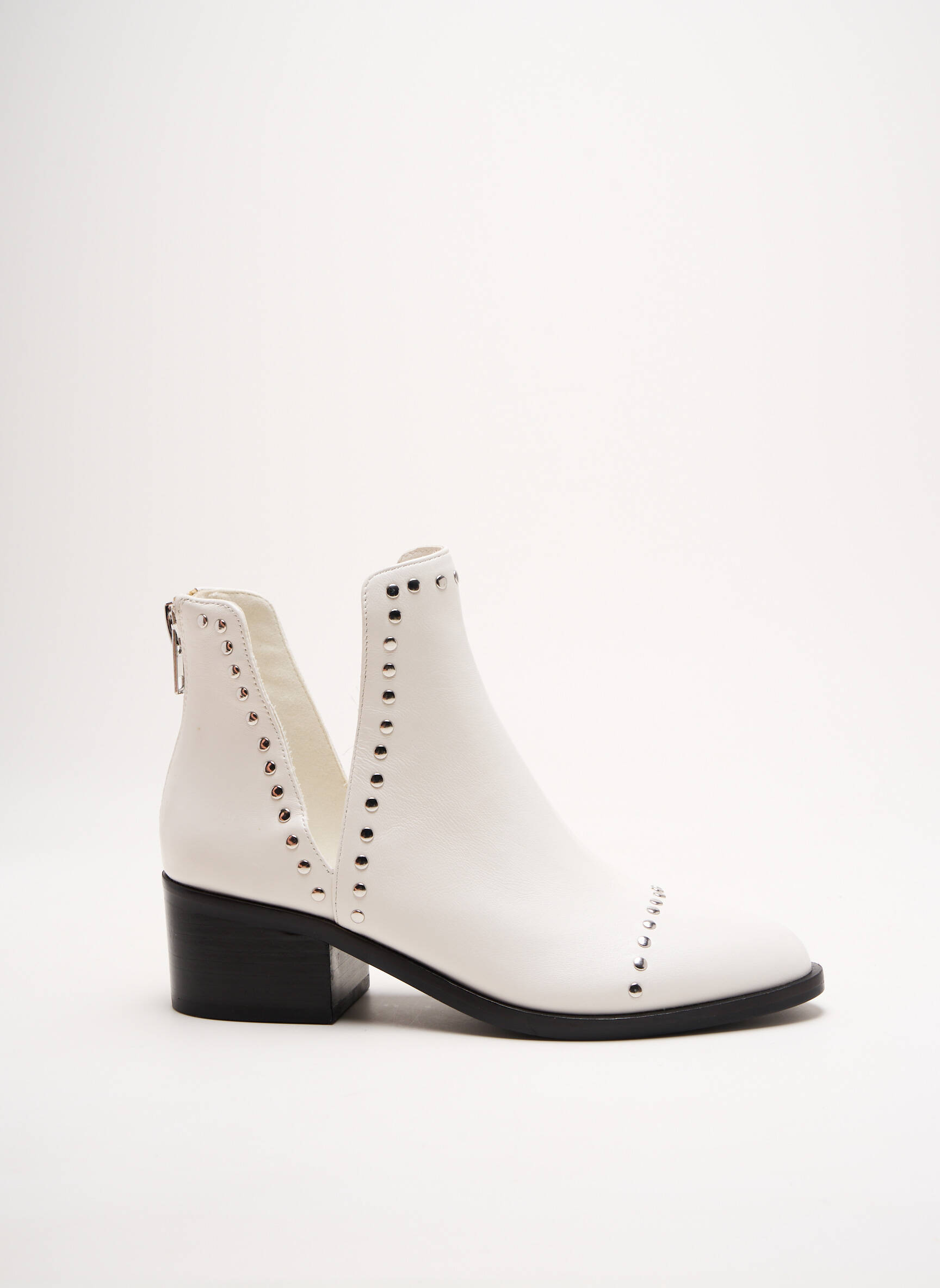 Batai/botai lygus audinys kulnas nuo 4 iki 6 cm baltas STEVE MADDEN moteris
