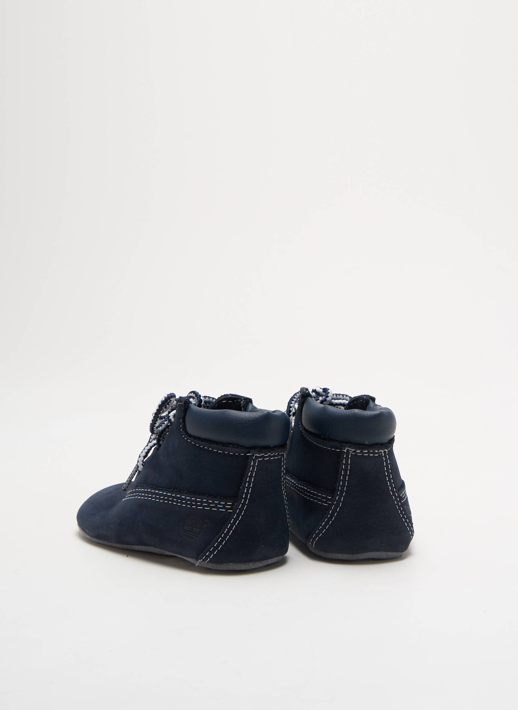 Batai/botai satino audinys apvalus mygtukas mėlyna TIMBERLAND berniukas