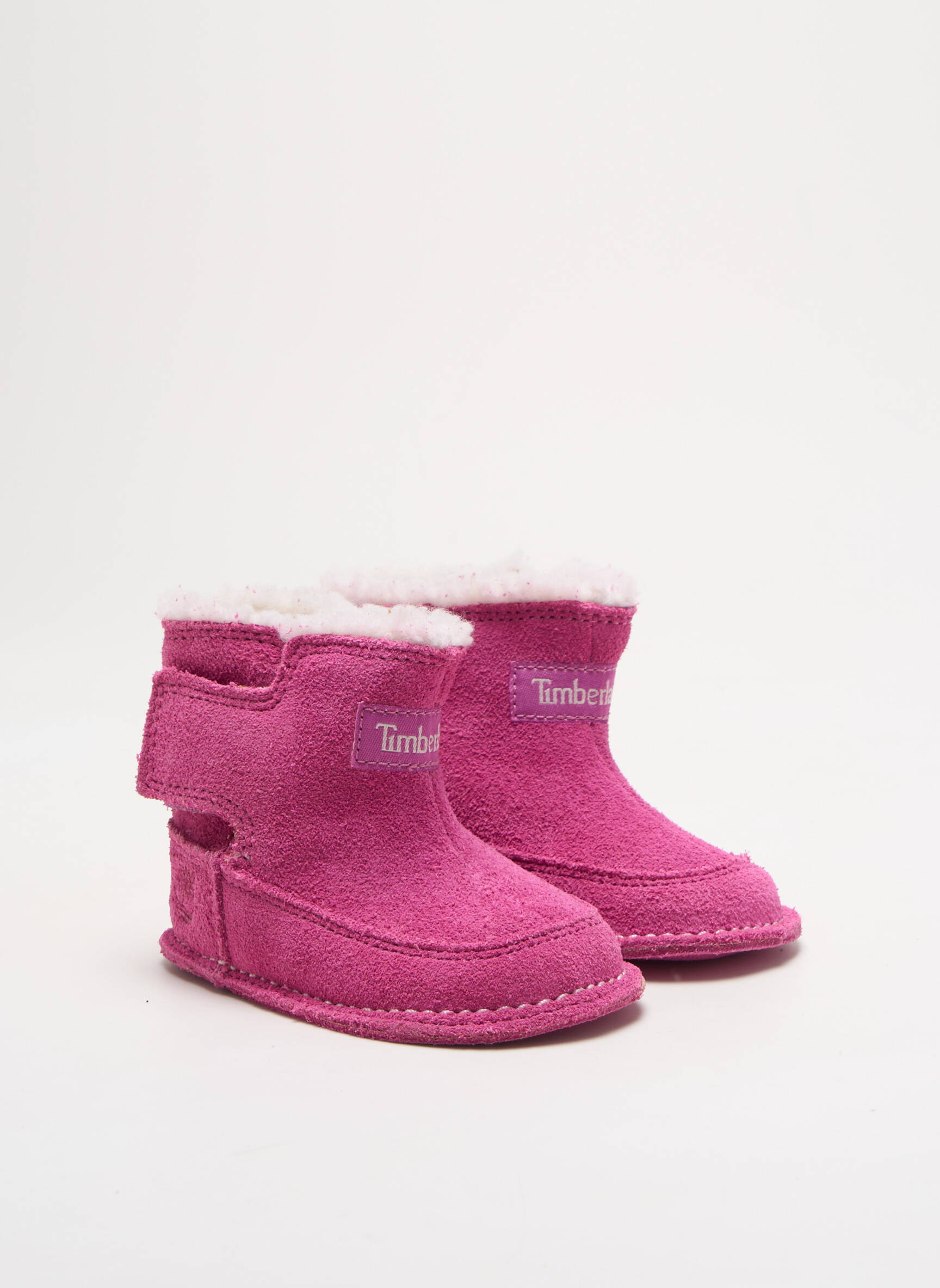 Batai/botai nubuko audinys apvalus mygtukas rožinė TIMBERLAND mergina