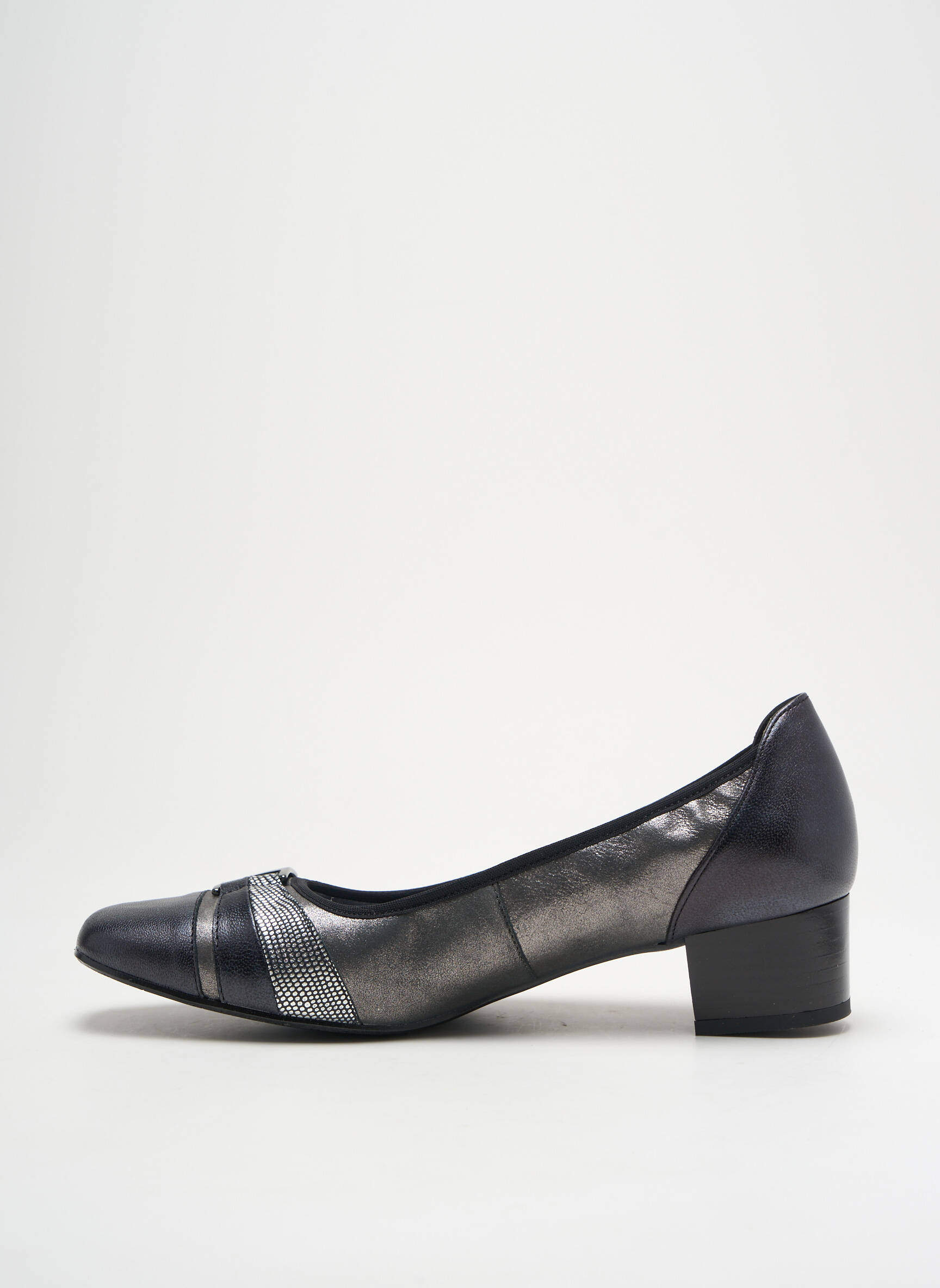 Balerinos lygus audinys kulnas nuo 4 iki 6 cm sidabrinė ARTIKA SOFT moteris
