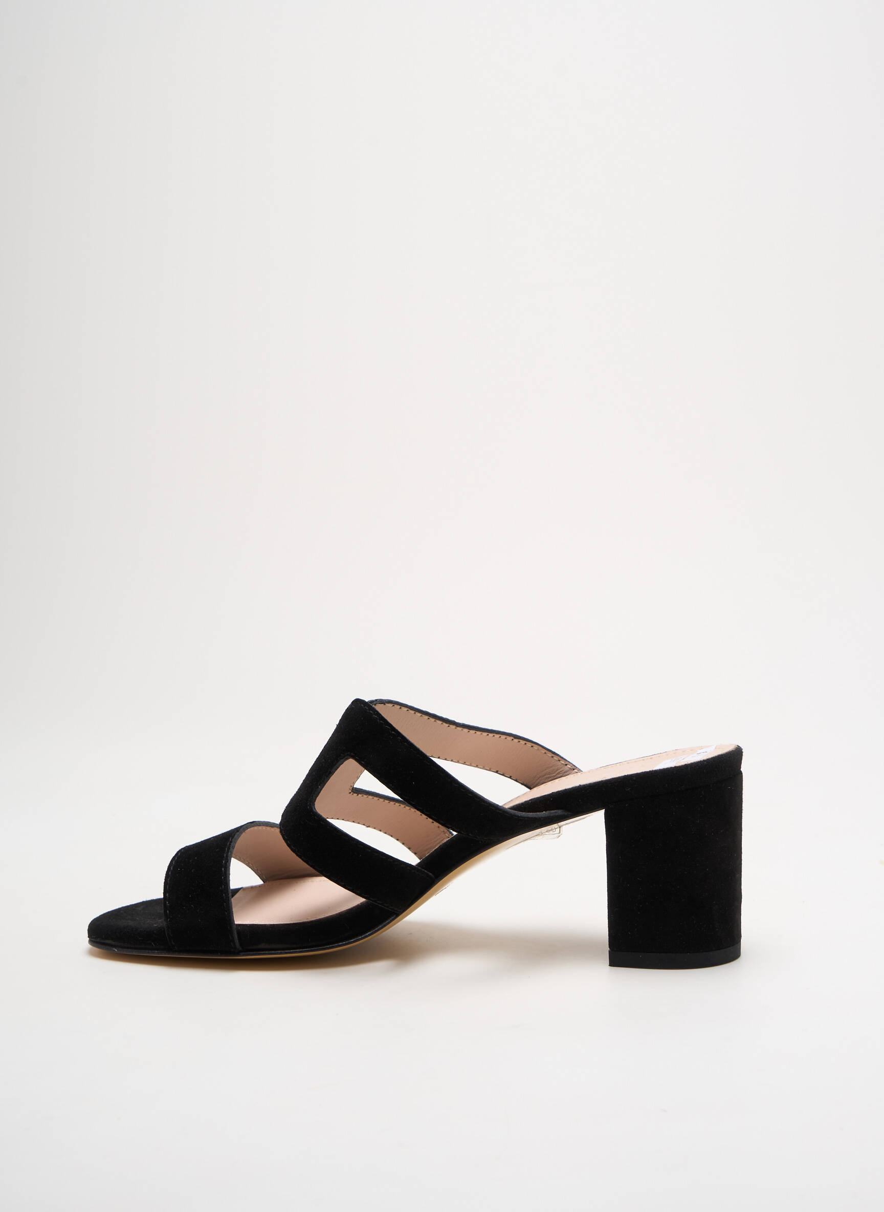 Mule/sabotai amortizuojančios pado tipas kulnas nuo 4 iki 6 cm juodas TRIVER FLIGHT moteris