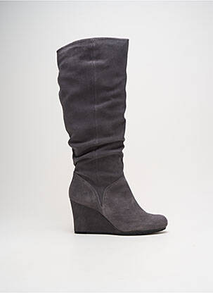 Batai nubuko audinys kulnas nuo 7 iki 9 cm pilka CLARKS moteris