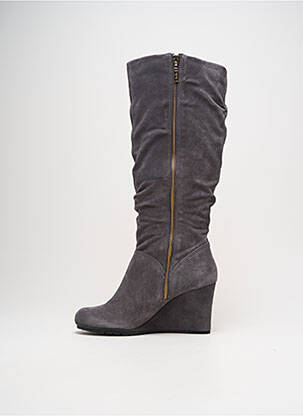 Batai nubuko audinys kulnas nuo 7 iki 9 cm pilka CLARKS moteris
