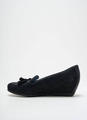 Mokasīnai nubuko audinys kulnas nuo 4 iki 6 cm juodas SIOUX moteris