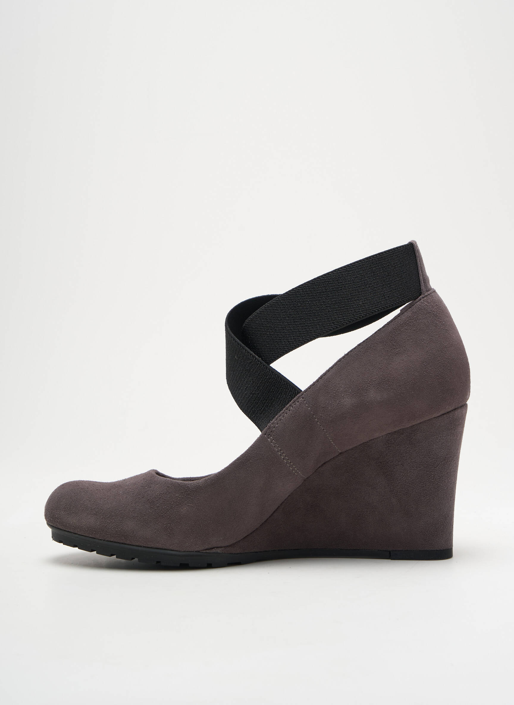 Aukštakulniai nubuko audinys kulnas nuo 7 iki 9 cm pilka CLARKS moteris