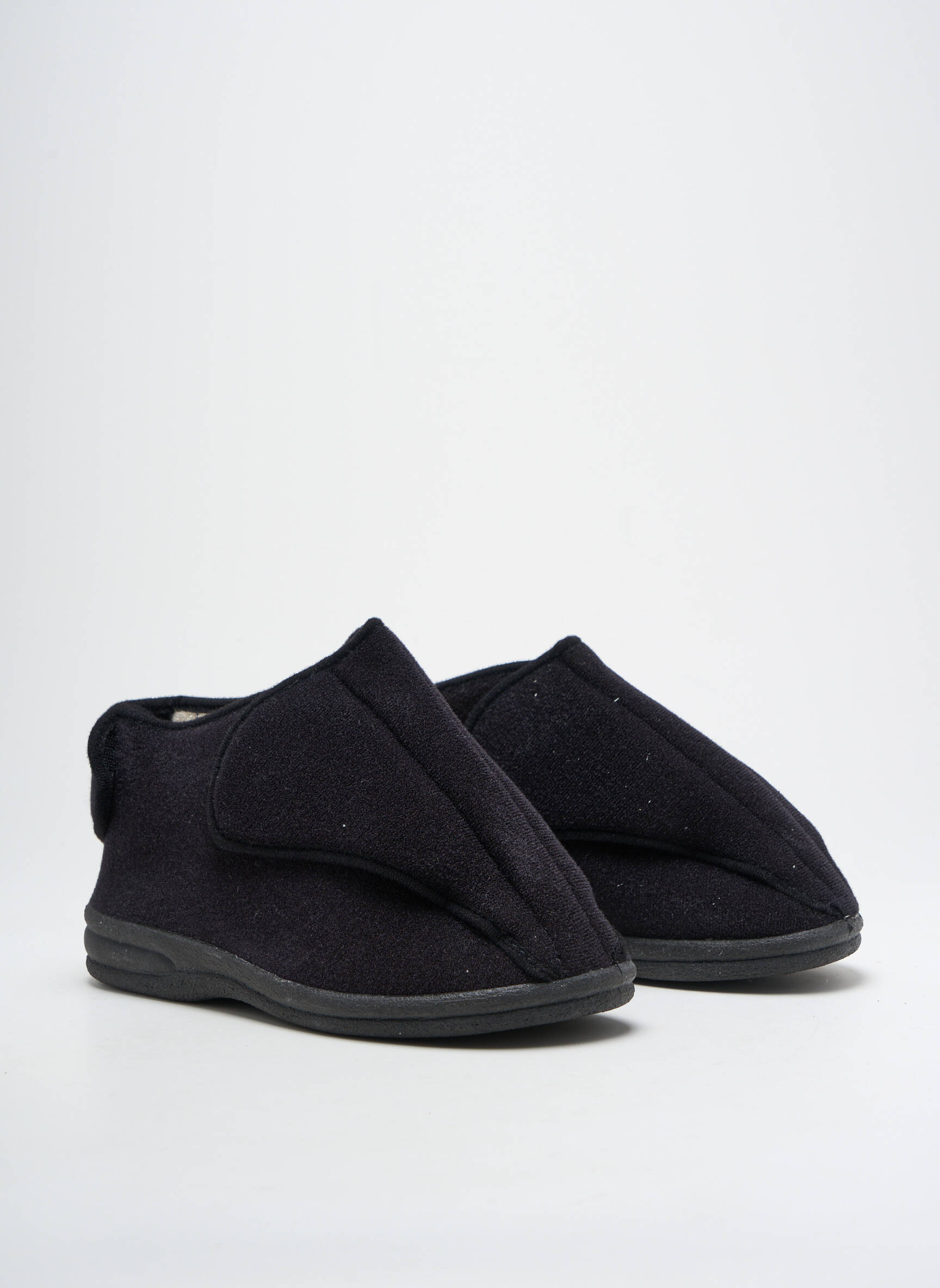 Bateliai/pantofliai velcro užsegimas plokščias kulnas iki 3 cm juodas FARGEOT moteris