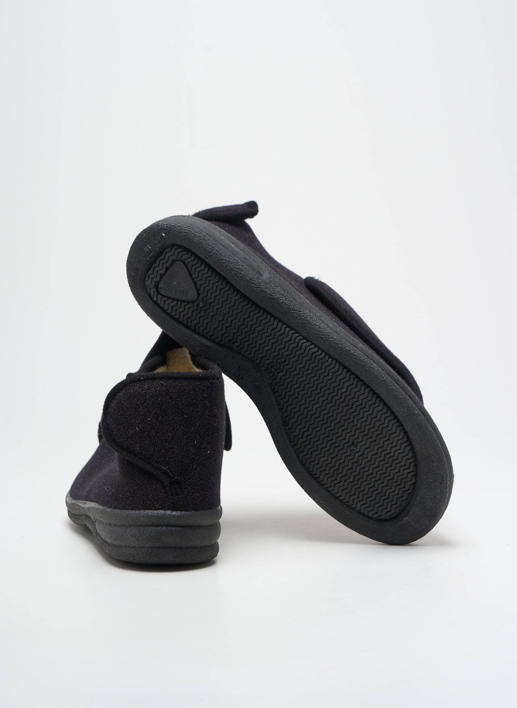 Bateliai/pantofliai velcro užsegimas plokščias kulnas iki 3 cm juodas FARGEOT moteris