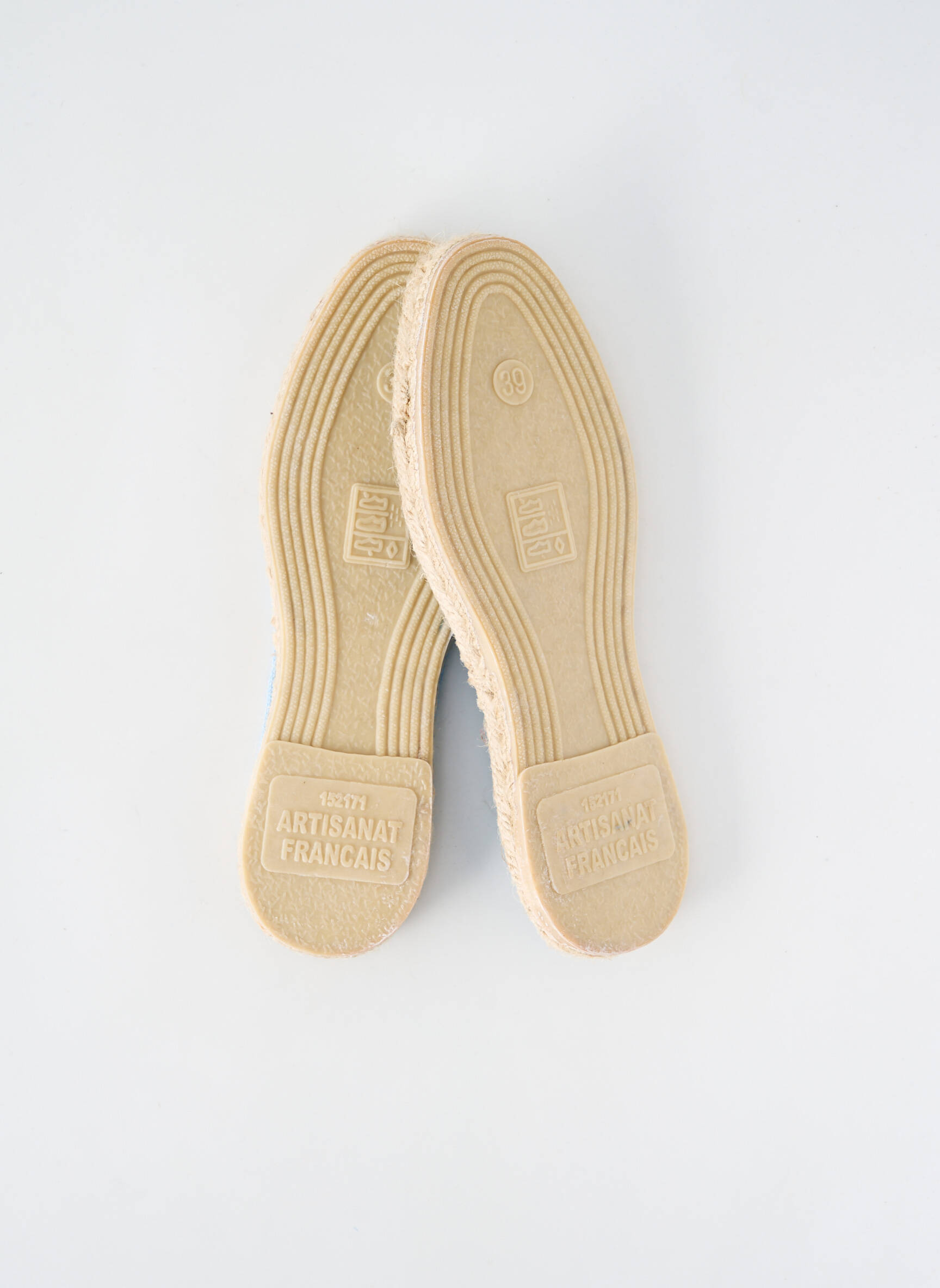 Espadrilės apvalus mygtukas apvalus mygtukas mėlyna ARTISANAT FRANCAIS vyras