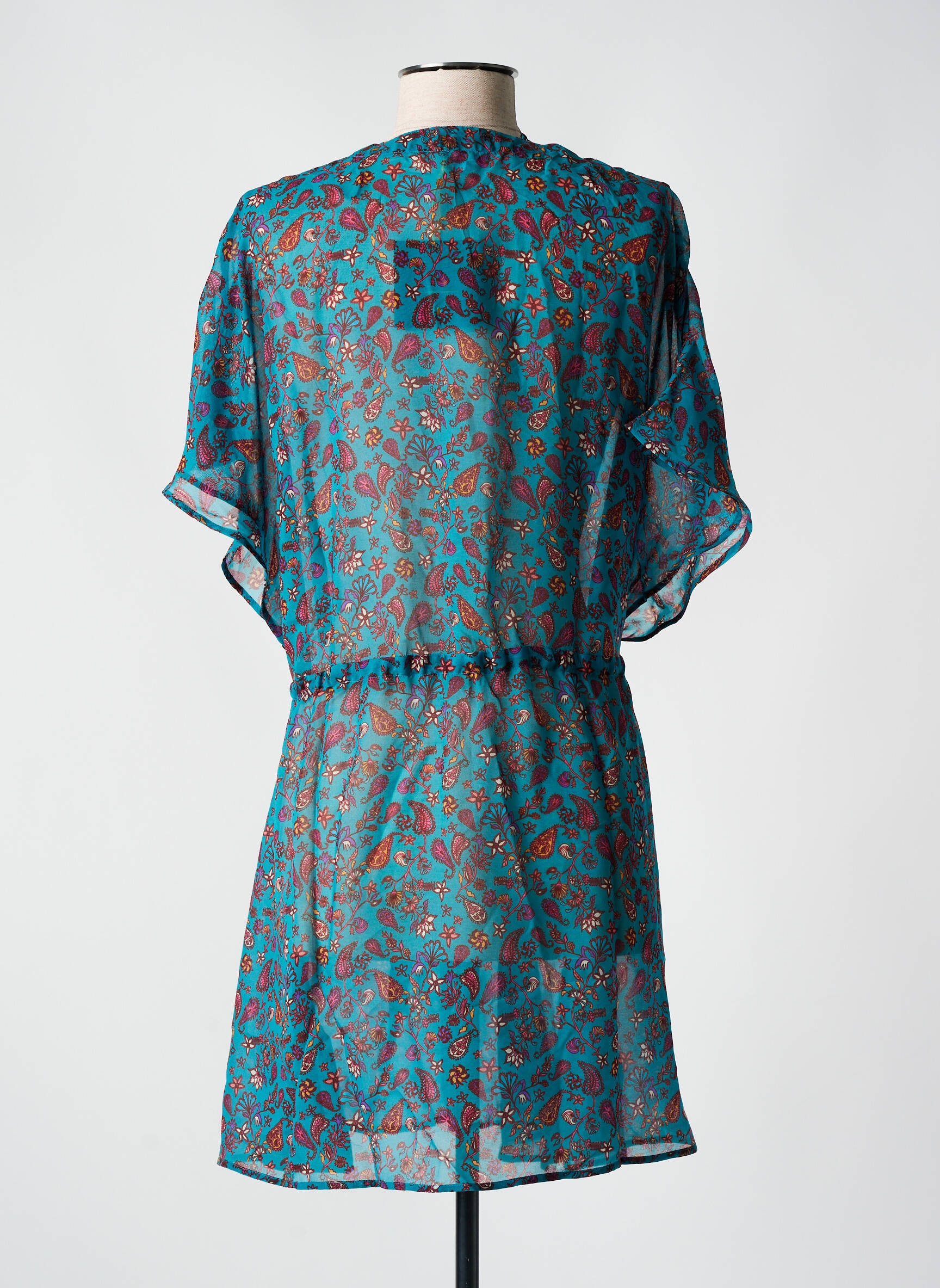Kimono striukė col v mėlyna BIKINI BAR moteris