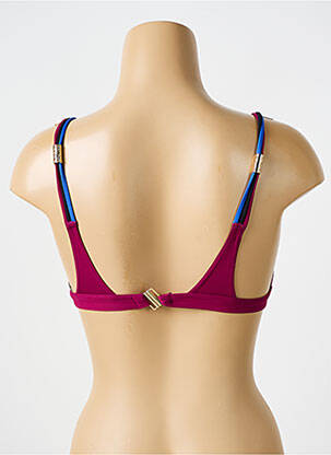 Maudymosi viršūnė tamprumas liemenėlės (moteriškos) raudona BIKINI BAR moteris