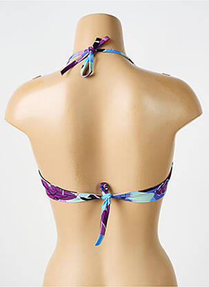 Maudymosi viršūnė tamprumas viršutinė juostelė violetinis BIKINI BAR moteris