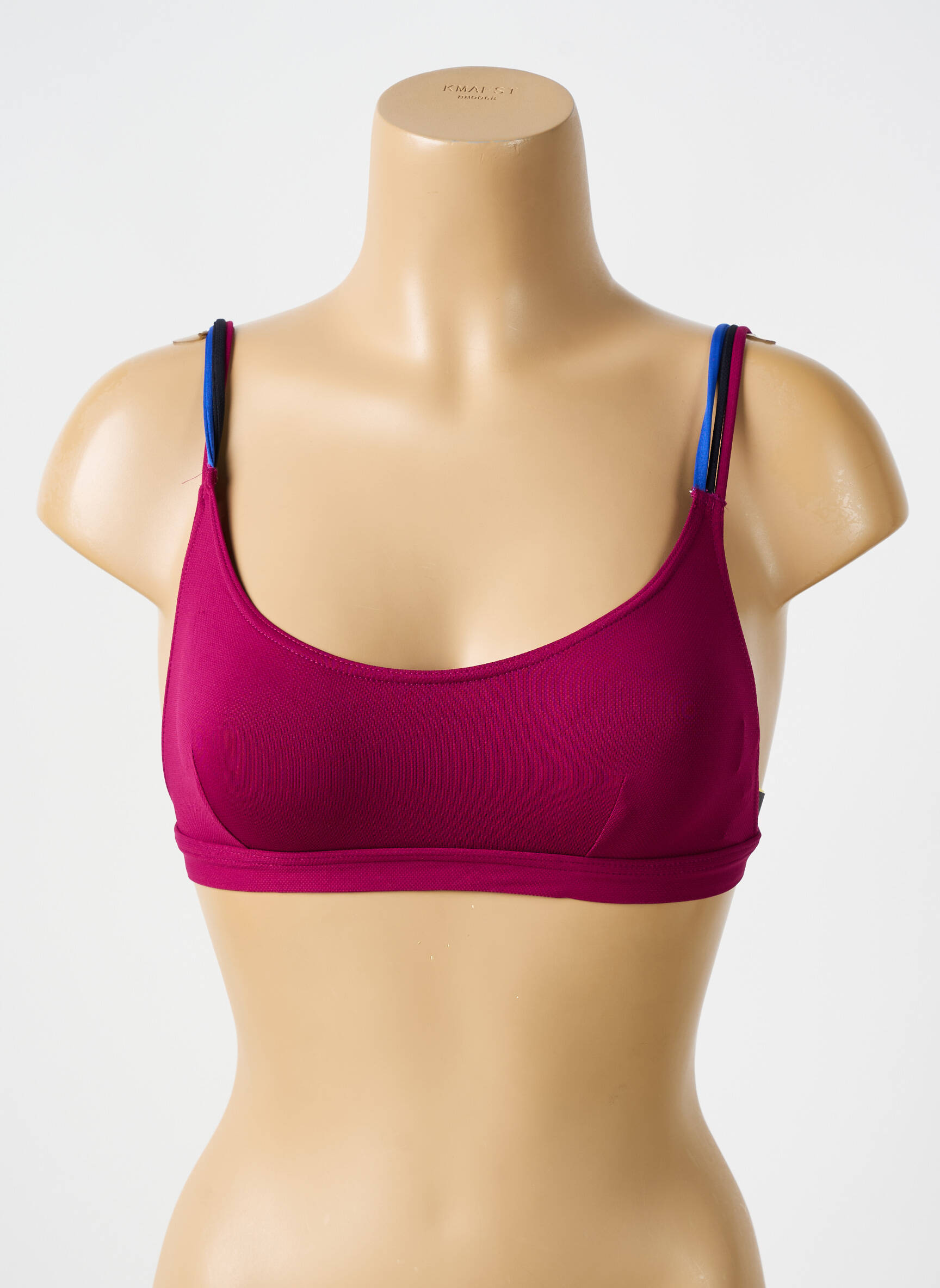 Maudymosi viršūnė tamprumas liemenėlės (moteriškos) raudona BIKINI BAR moteris