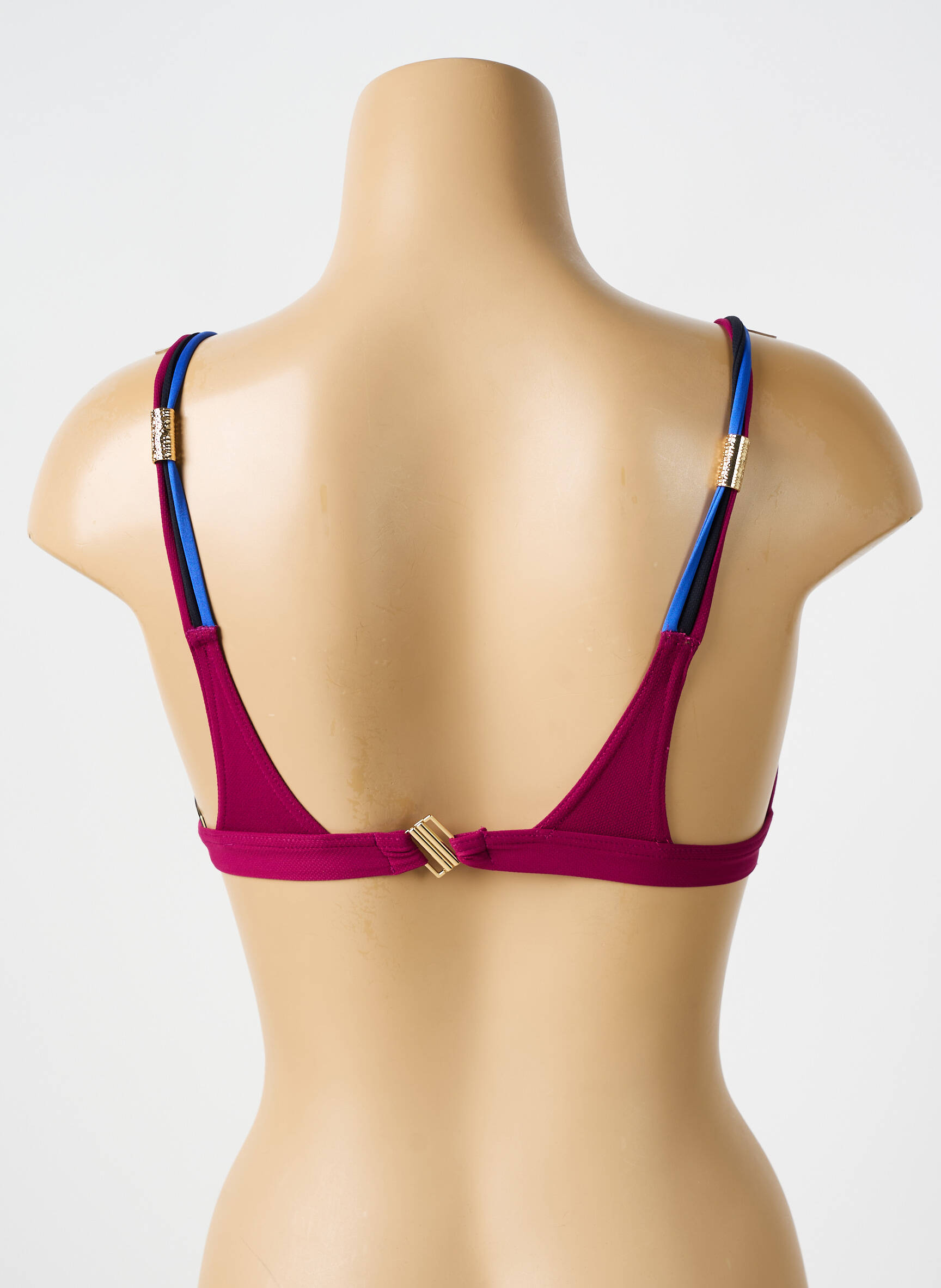 Maudymosi viršūnė tamprumas liemenėlės (moteriškos) raudona BIKINI BAR moteris