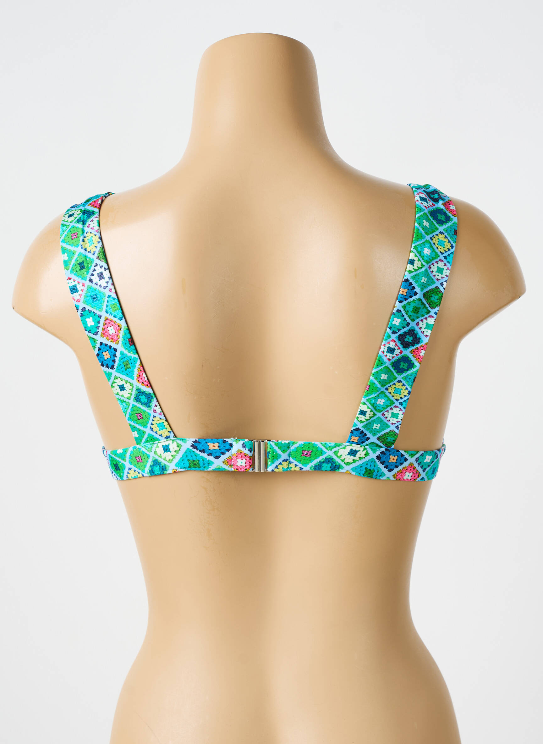 Maudymosi viršūnė tamprumas liemenėlės (moteriškos) mėlyna BIKINI BAR moteris