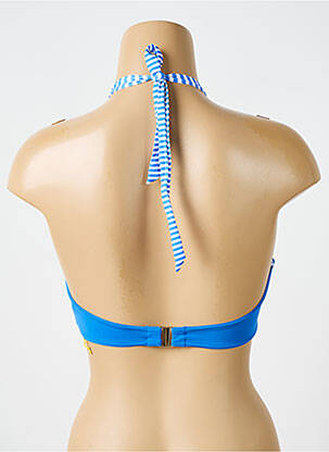 Maudymosi viršūnė tamprumas viršutinė juostelė mėlyna BIKINI BAR moteris