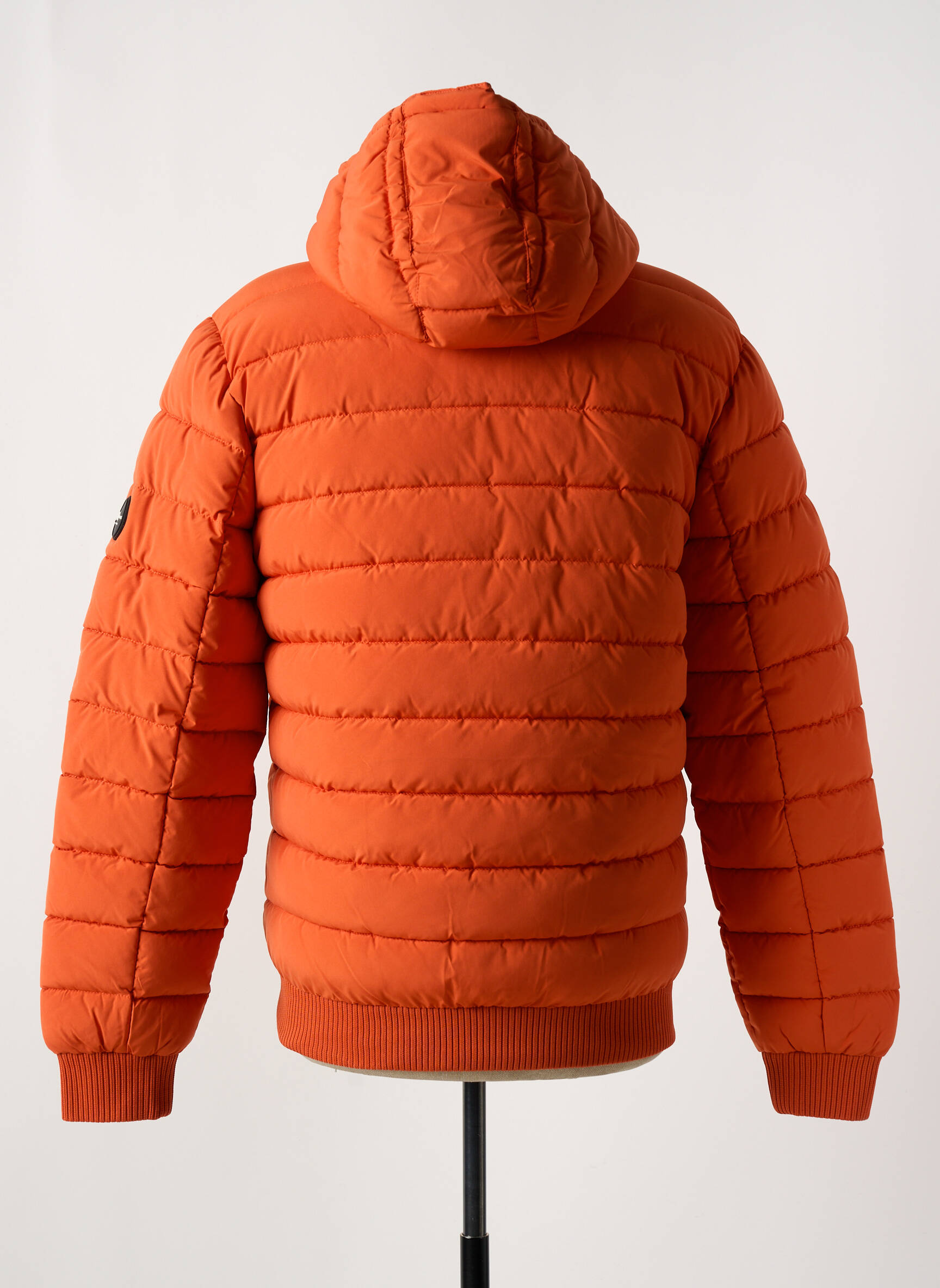 Pūkinė striukė ilgos rankovės su gobtuvu oranžinė PEPE JEANS vyras