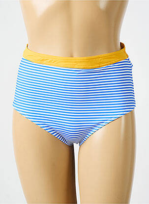Maudymosi kelnaitės satino audinys kelnaitės mėlyna BIKINI BAR moteris