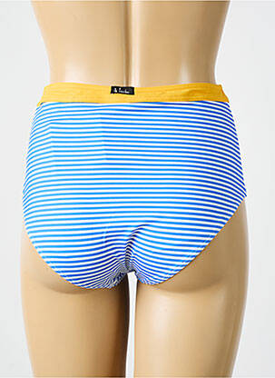 Maudymosi kelnaitės satino audinys kelnaitės mėlyna BIKINI BAR moteris