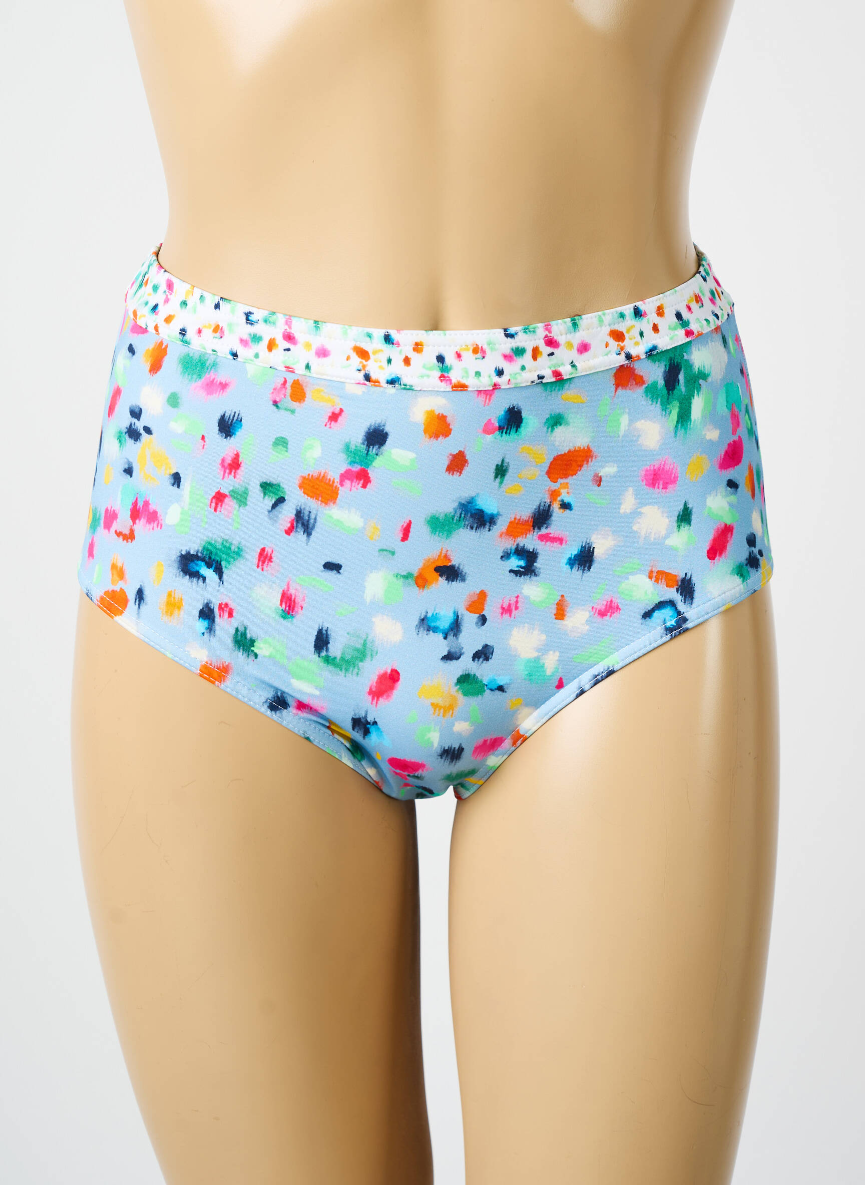 Maudymosi kelnaitės fantazijos raštas kelnaitės mėlyna BIKINI BAR moteris