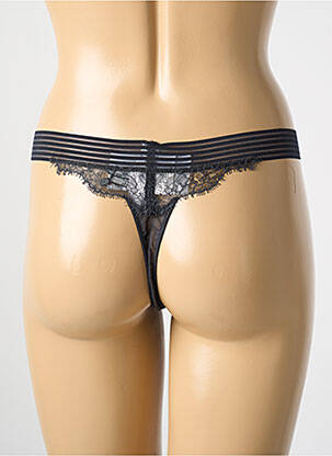 Tanga tamprumas juodas MARIE JO moteris