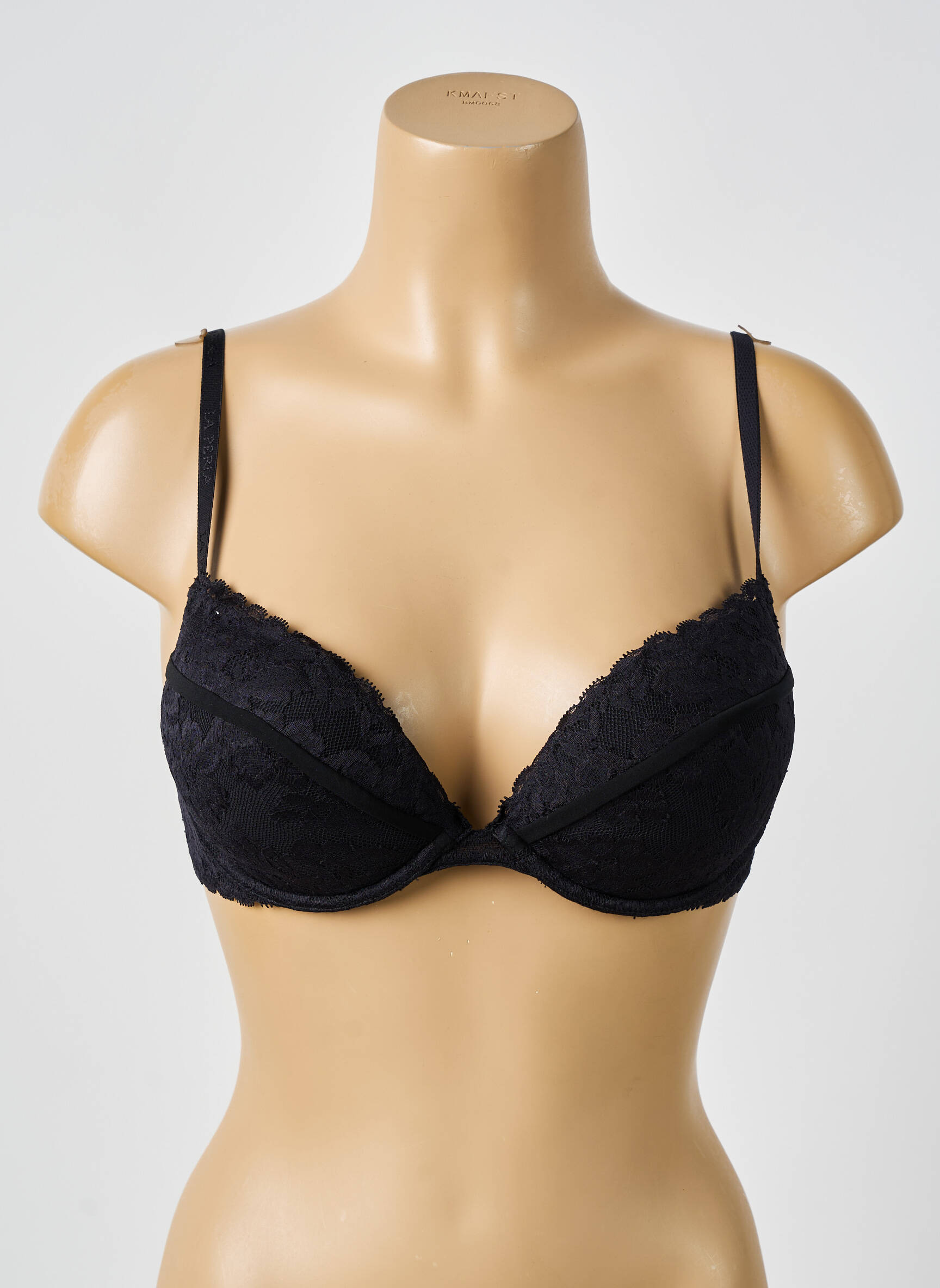 Liemenėlė push-up liemenėlė su aukštu palaikymu push-up liemenėlė su aukštu palaikymu juodas LA PERLA moteris