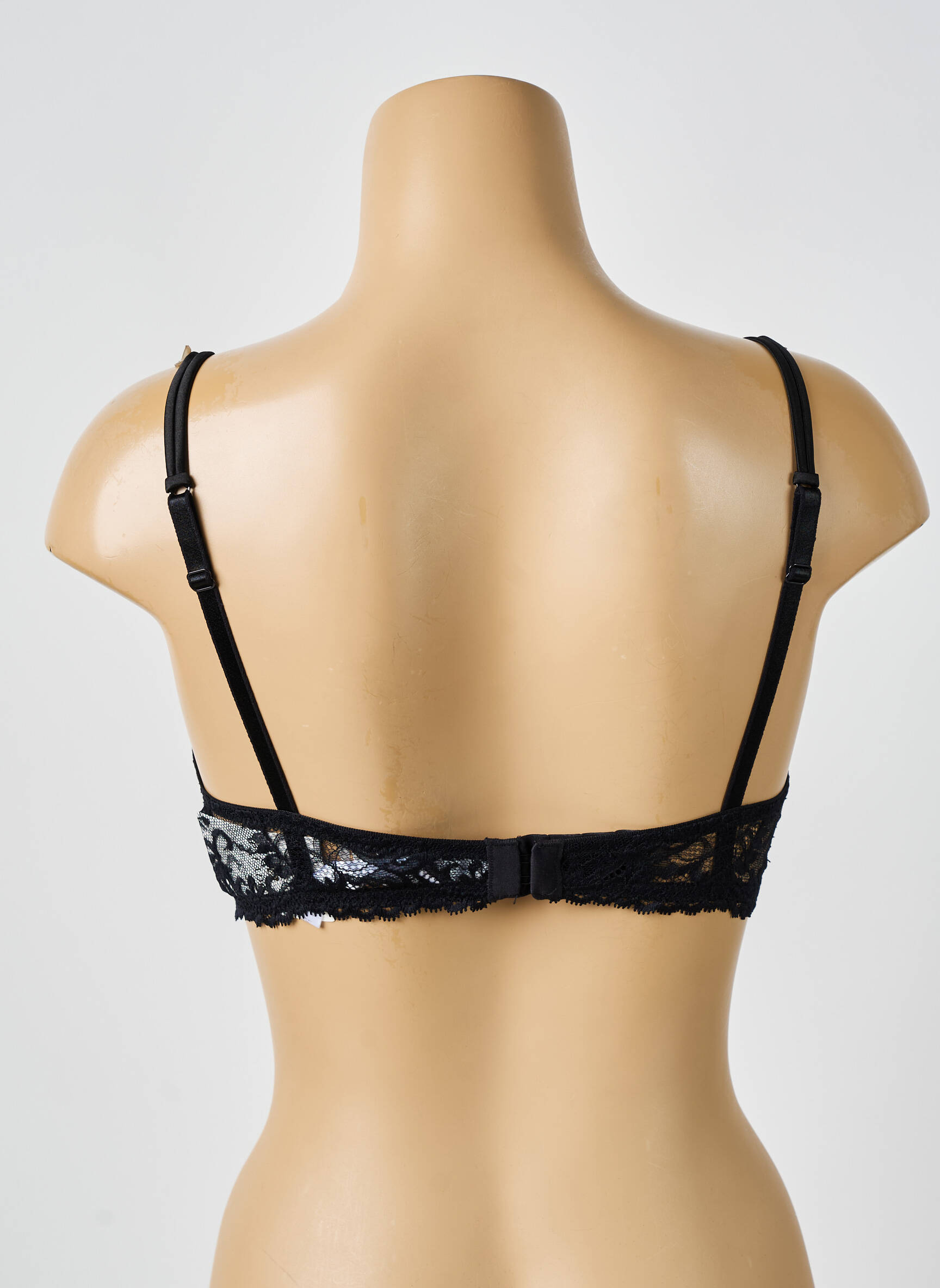 Liemenėlė push-up liemenėlė su aukštu palaikymu push-up liemenėlė su aukštu palaikymu juodas PALADINI moteris