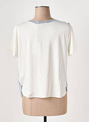 T-marškinys col v trumpas rankovės pilka LE BOUDOIR D'EDOUARD moteris