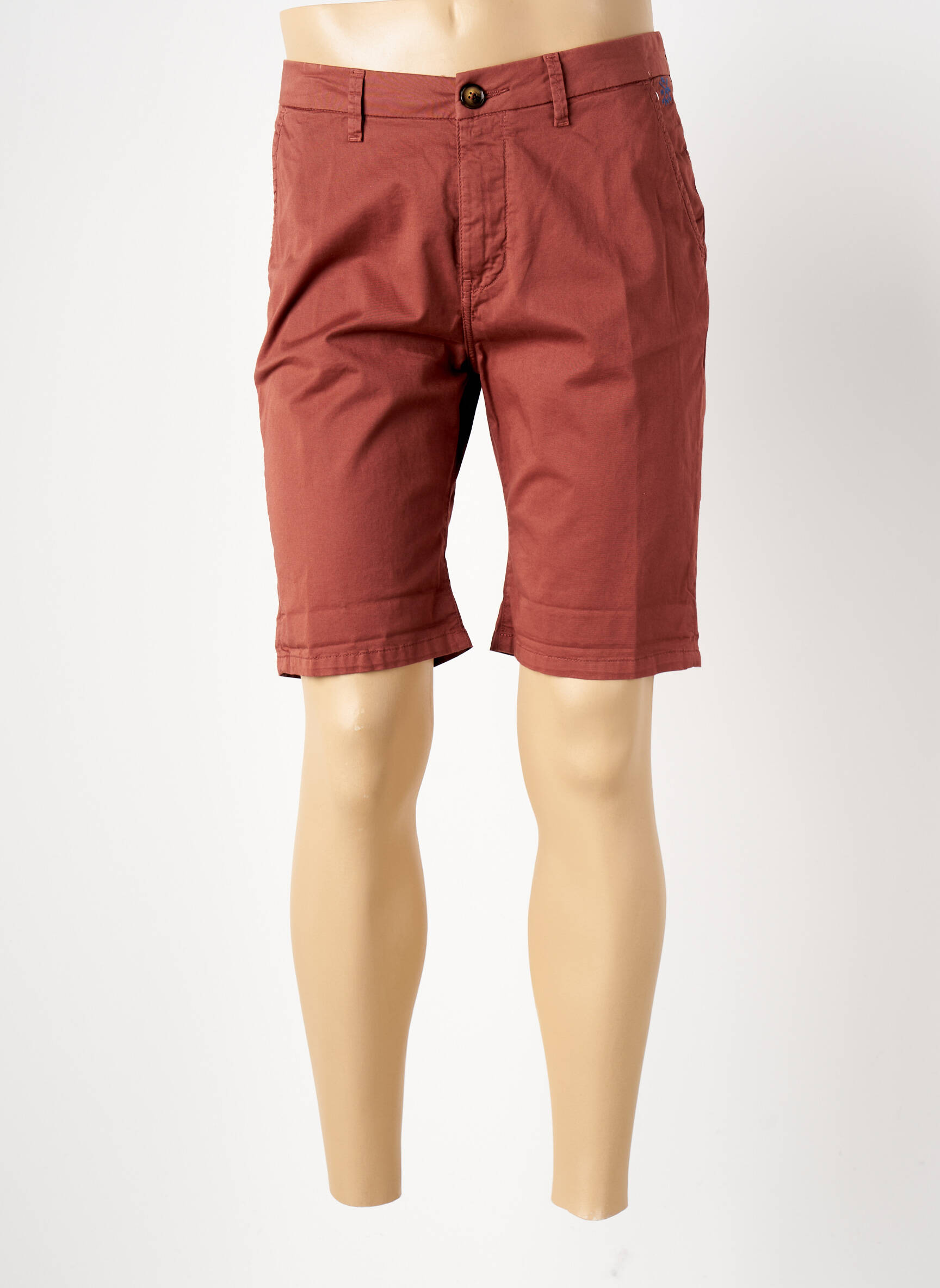 Bermudas tiesi kirpimas rudas REDMAN vyras