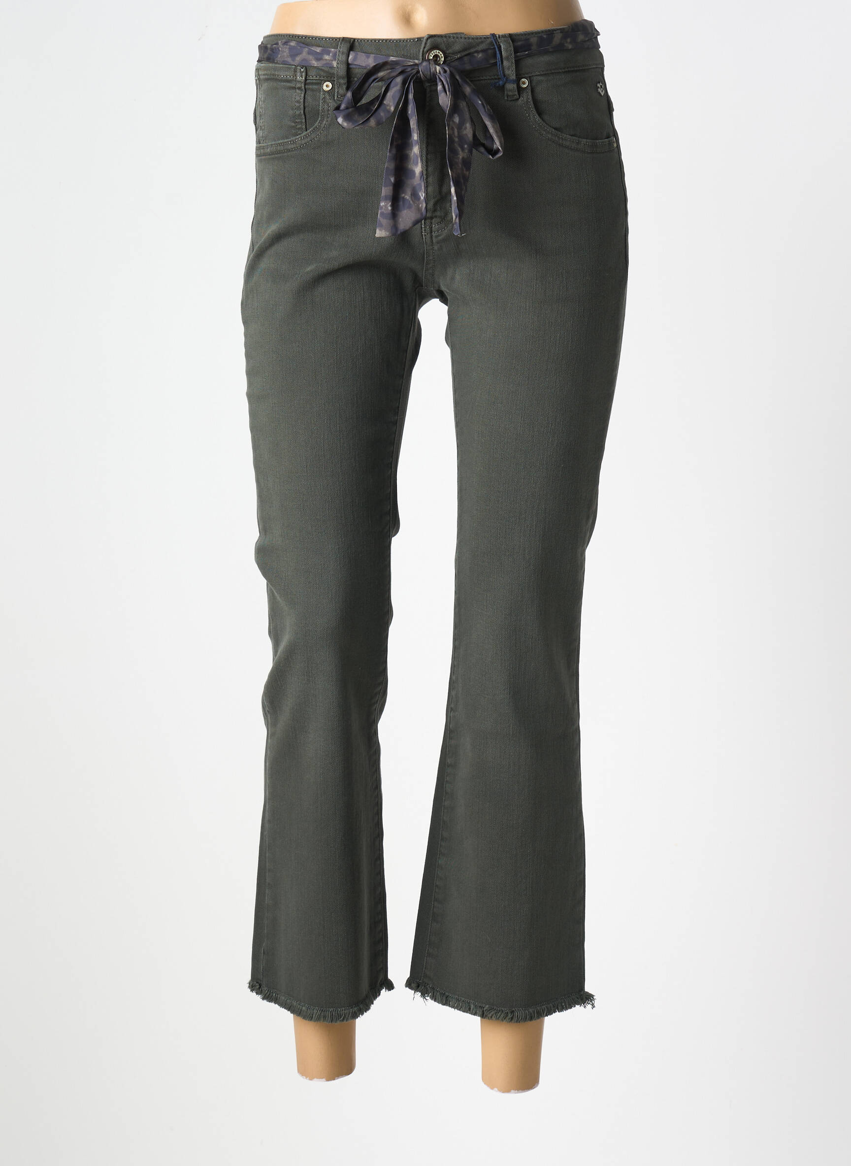 Bootcut džinsai normala dydis normala dydis žalias FREEMAN T.PORTER moteris